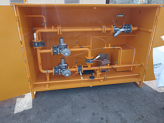 Газорегуляторный пункт шкафной ГРПН-300-2У1-СГ
