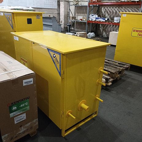 Газорегуляторный пункт шкафной ГРПШ-400-2У1