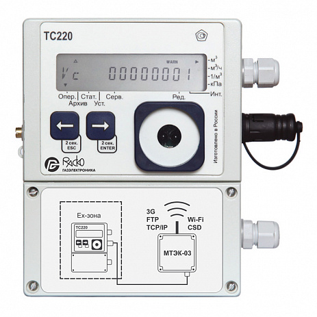 Корректор объема газа ТС220